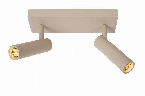 Lampa sufitowa GRADO podwójna piaskowa