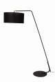 Lampa podłogowa KELSO len czarna