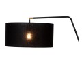 Lampa podłogowa KELSO len czarna