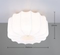 Lampa sufitowa MADELINE 40 biała