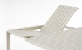 Aluminiowy stół ogrodowy rozkładany Kiplin piaskowy 97-149/149