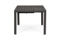 Aluminiowy stół ogrodowy rozkładany Kiplin antracytowy 97-149/149