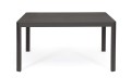 Aluminiowy stół ogrodowy rozkładany Kiplin antracytowy 97-149/149