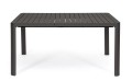 Aluminiowy stół ogrodowy rozkładany Kiplin antracytowy 97-149/149