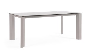 Ogrodowy stół jadalniany Otavio beżowy 180x95