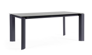 Ogrodowy stół jadalniany Otavio antracytowy 180x95