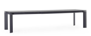Ogrodowy stół jadalniany Otavio rozkładany antracytowy 220-280-340x95