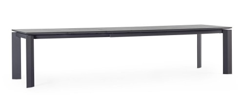 Ogrodowy stół jadalniany Otavio rozkładany antracytowy 220-280-340x95