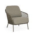 Fotel ogrodowy Ivissa oliwkowy