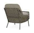 Fotel ogrodowy Ivissa oliwkowy
