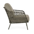 Fotel ogrodowy Ivissa oliwkowy