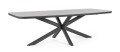 Elegancki stół ogrodowy Isacco 240x110 antracyt
