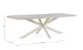 Elegancki stół ogrodowy Isacco 240x110 piaskowy