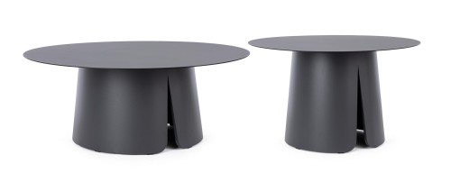 Zestaw stolików ogrodowym Bryan antracyt