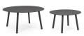 Zestaw ogrodowych stolików kawowych Aminta antracyt