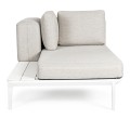 Kompaktowa sofa ogrodowa Matrix biała