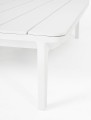 Niski kawowy stolik ogrodowy Matrix biały