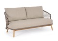 Ekskluzywna sofa ogrodowa Eularia khaki