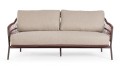Nowoczesna sofa ogrodowa Talaia ceglana