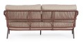 Nowoczesna sofa ogrodowa Talaia ceglana