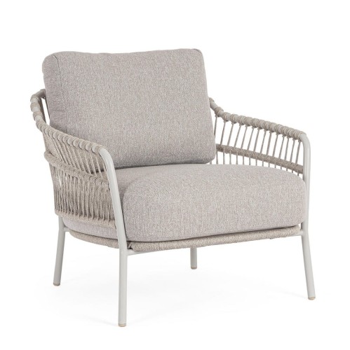 Elegancki fotel ogrodowy Talaia beżowy