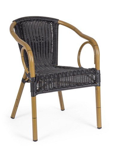 Fotel ogrodowy Cala antracyt