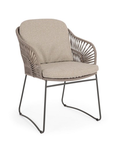 Nowoczesny fotel ogrodowe Carles