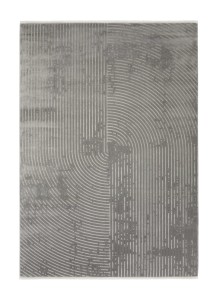 Szary Dywan Geometryczny - IMPERIAL GREY INFINITY