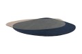 Szaro Granatowy Dywan Nieregularny - ELEMENT ARP BLUE