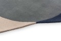 Szaro Granatowy Dywan Nieregularny - ELEMENT ARP BLUE