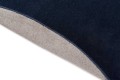 Szaro Granatowy Dywan Nieregularny - ELEMENT ARP BLUE