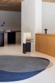 Szaro Granatowy Dywan Nieregularny - ELEMENT ARP BLUE