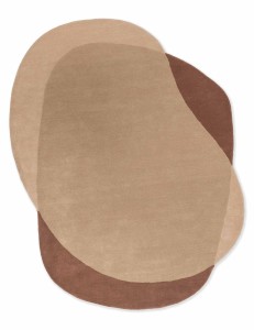 Brązowy Dywan Nieregularny - ELEMENT MOORE CARAMEL