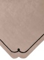 Różowy Dywan z Czarną Ramką - COOKIE PINK BLACK