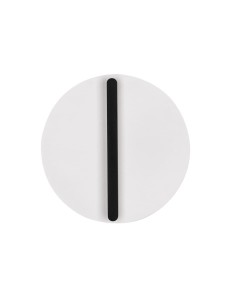 Okrągły kinkiet GALURCA 30 biały