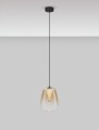 Lampa wisząca JAREVIA ombre złota