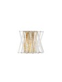 Kryształowy kinkiet MELUNTO złoty