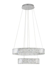 Kryształowa lampa wisząca CANLIRA Double