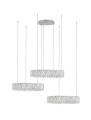 Kryształowa lampa wisząca CANLIRA Trio