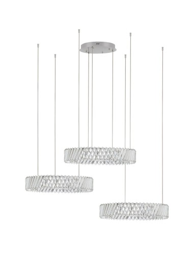 Kryształowa lampa wisząca CANLIRA Trio