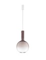 Lampa wisząca TORCENA brązowa