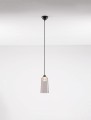 Lampa wisząca TAVENCO Long dymione szkło