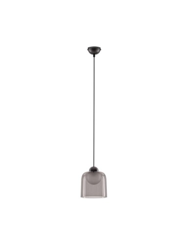 Lampa wisząca TAVENCO dymione szkło