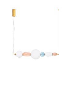Lampa wisząca LAVERZO ceramika / szkło 