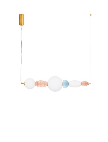 Lampa wisząca LAVERZO ceramika / szkło 