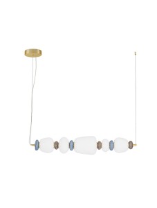 Lampa wisząca FELANZO porcelana / szkło