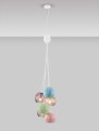 Lampa wisząca LOREVIO Bloom pastel multicolor