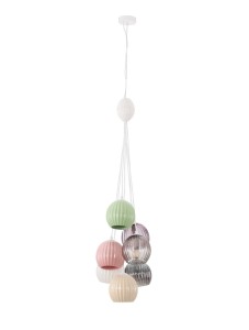 Lampa wisząca LOREVIO Breeze pastel multicolor