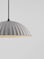 Betonowa lampa wisząca GIRONTO szara
