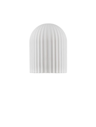 Kinkiet z gipsu GIRONTO biały